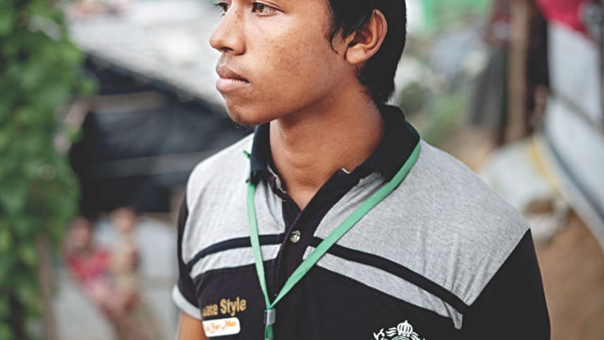 Rohingya refugee Nurul Amin