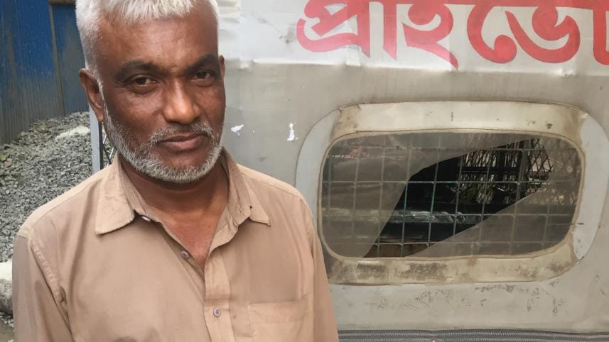 Dhaka CNG driver Suruj Ali