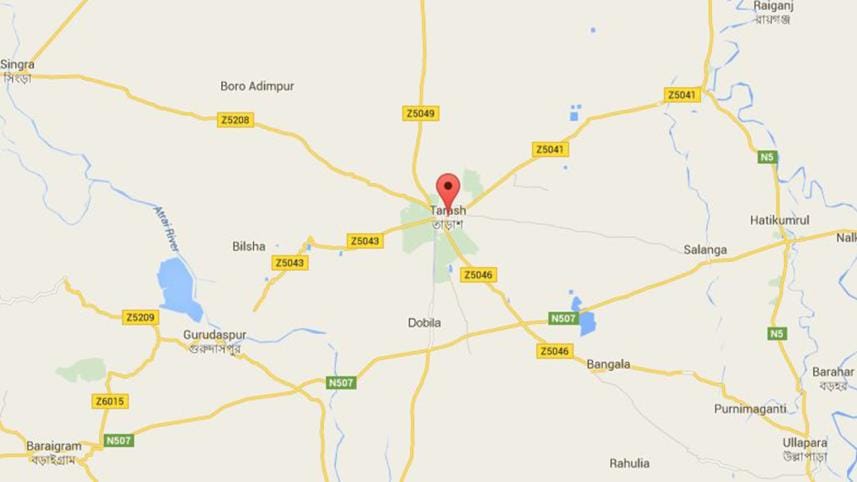 Sirajganj-tarash-map