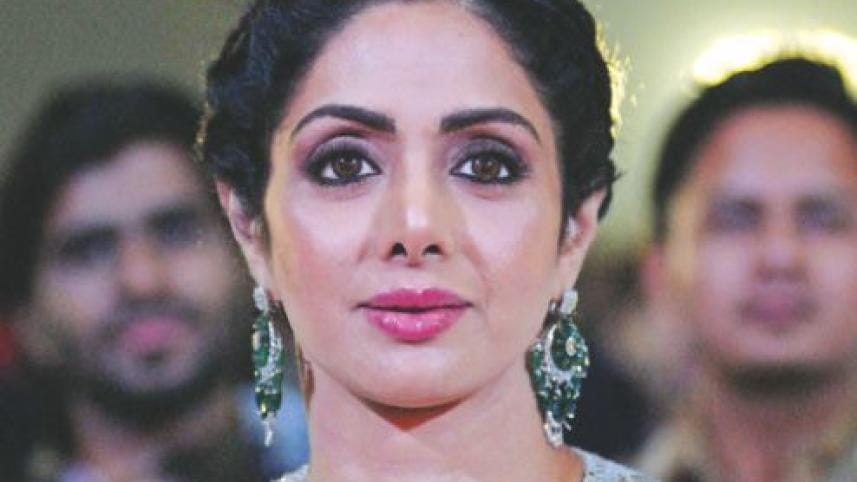 Bollywood superstar Sridevi Kapoor