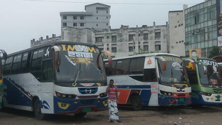 Public Transport Strike in Bangladesh