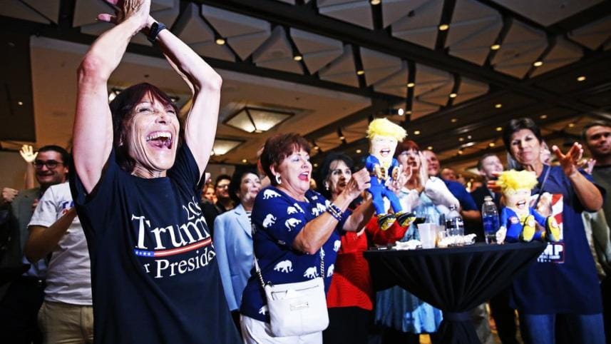 Supporters of Donald Trump