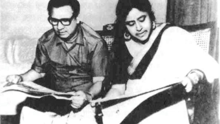 Tajuddin Ahmad with wife Syeda Zohra Tajuddin