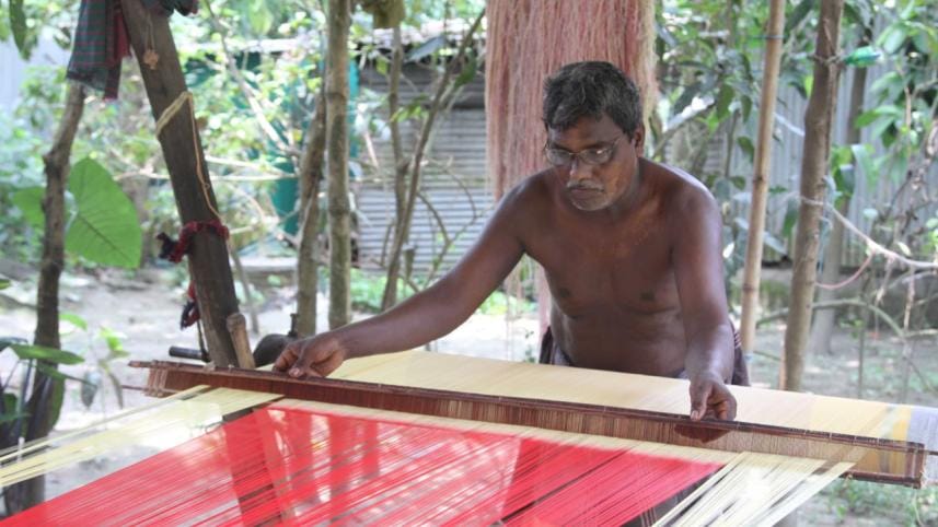 GI recognition to Tangail sari