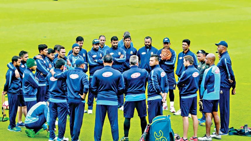 Tigers training at The Oval