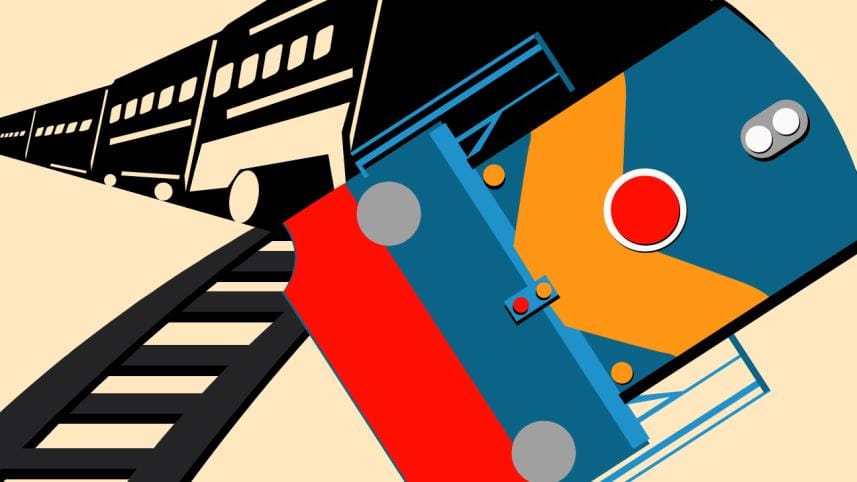 Train derailment in Gazipur