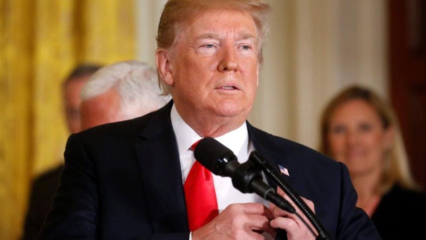 Trump on Palestin issue