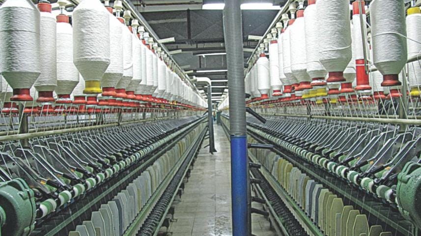 ban on yarn imports via land ports