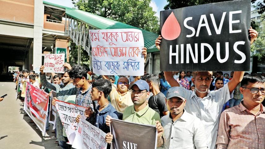 Aftermath of AL govt’s fall: Minorities faced 205 attacks in 52 districts