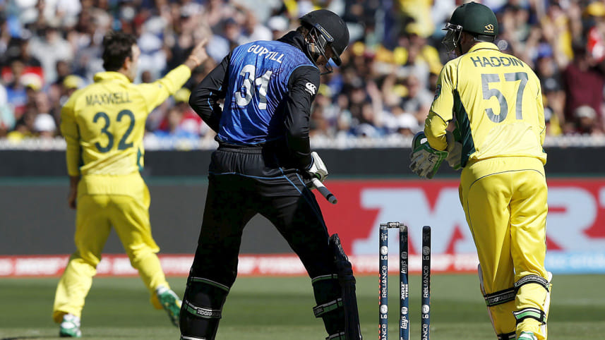 New Zealand's Martin Guptill 