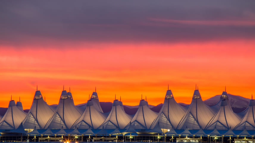 Top 10 biggest airports in the world - Denver International Airport