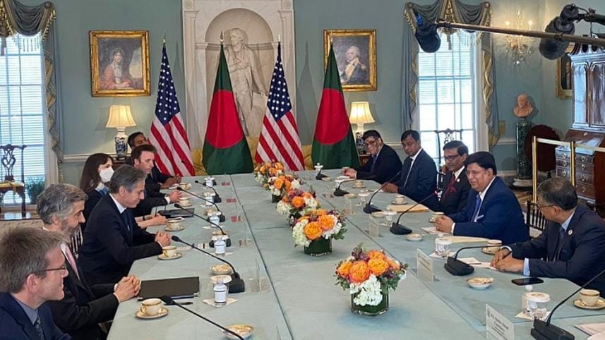 Rab may have done some excesses but there's accountability, Momen tells Blinken