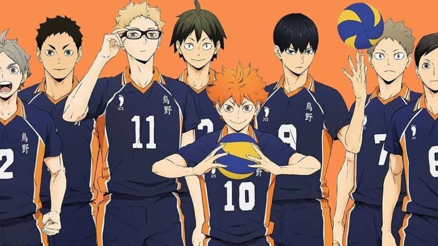 Top 10 anime on Netflix - Haikyuu