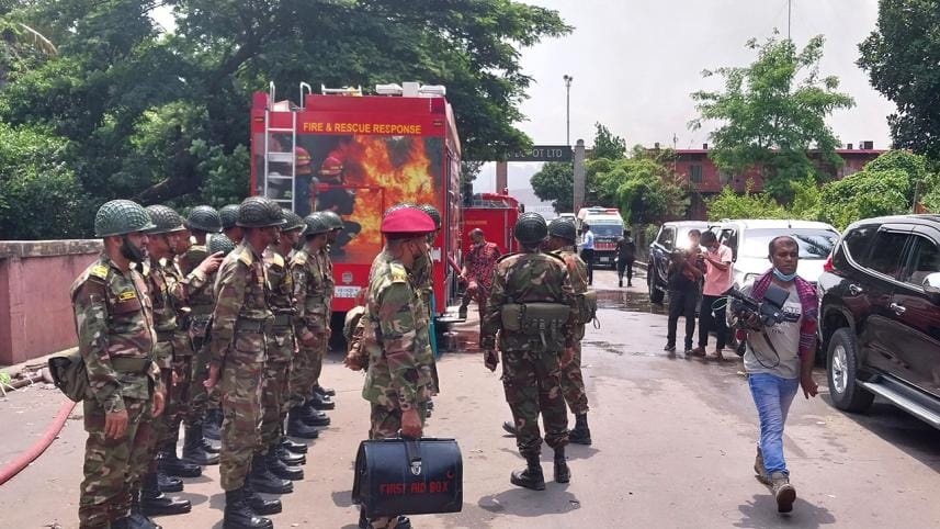 Bangladesh army controlling Ctg depot fire