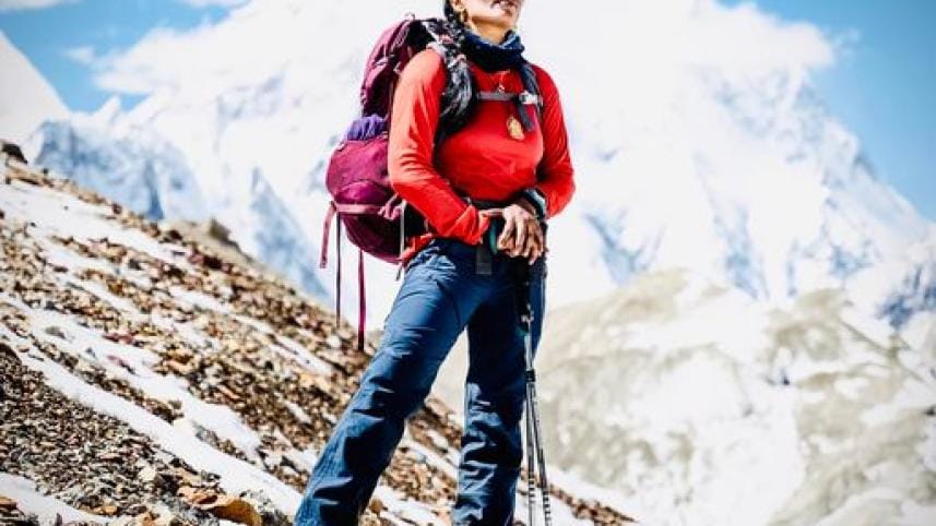 Wasfia Nazreen pushing summit
