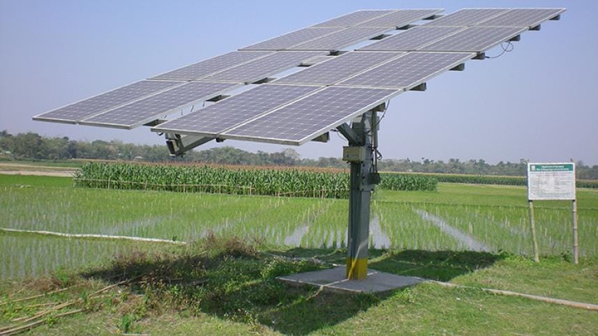 BREB solar pump project