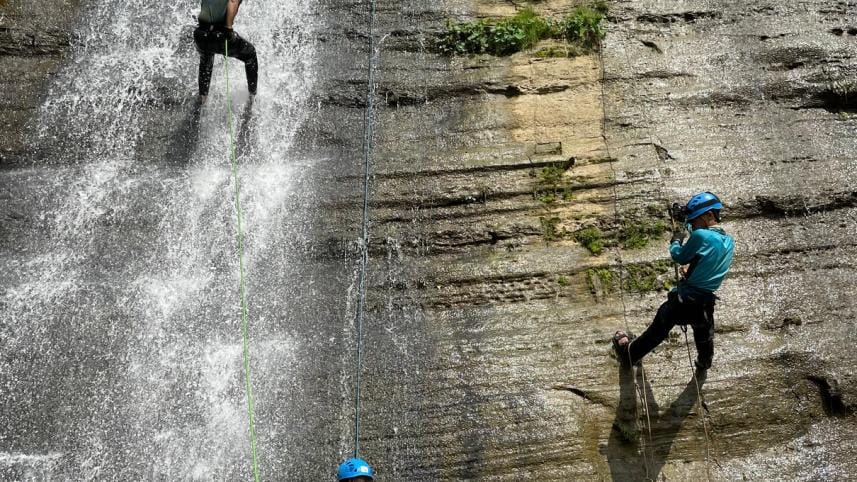 Rope4 waterfall