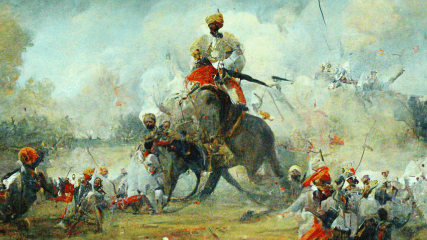orchidchangma_nawab_sirajuddaula_winning_battle_of_plassey_agai_0ac6a58b-7365-46d1-8e0c-cd7675fdf068.png