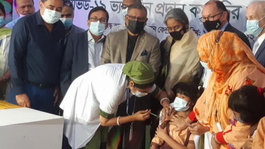 Covid-19 vaccination campaign for schoolchildren