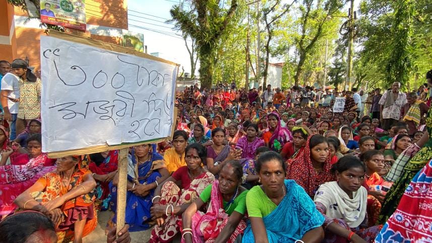tea workers wage
