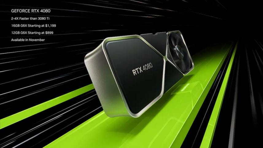 Nvidia officially announces RTX 4080 and RTX 4090 graphics cards