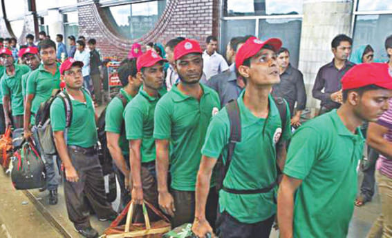 Bangladeshi jobseekers to Malaysia