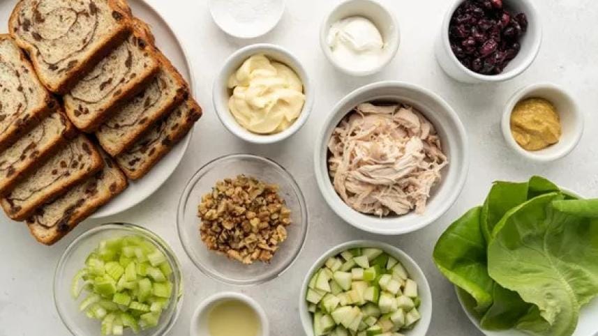 healthy chicken sandwich for work 