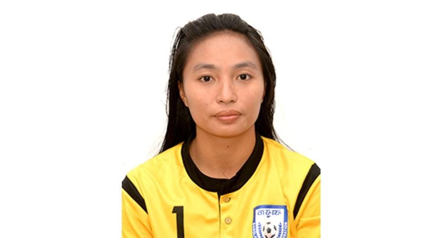 National Footballer Rupana Chakma