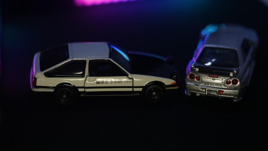 diecast cars anime 1/64