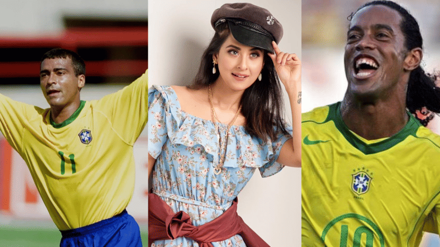 Bubly favourie player Ronaldinho and Romário 