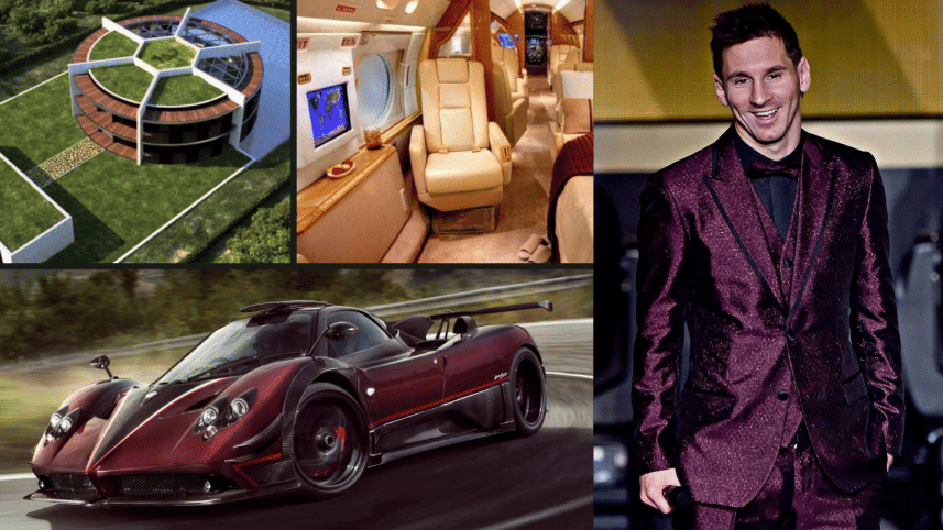 Top football players with the most lavish vs most humble lifestyle 