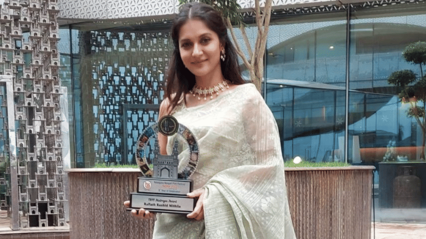 Mithila wins Maitri Award at Telangana Bengali Film Festival
