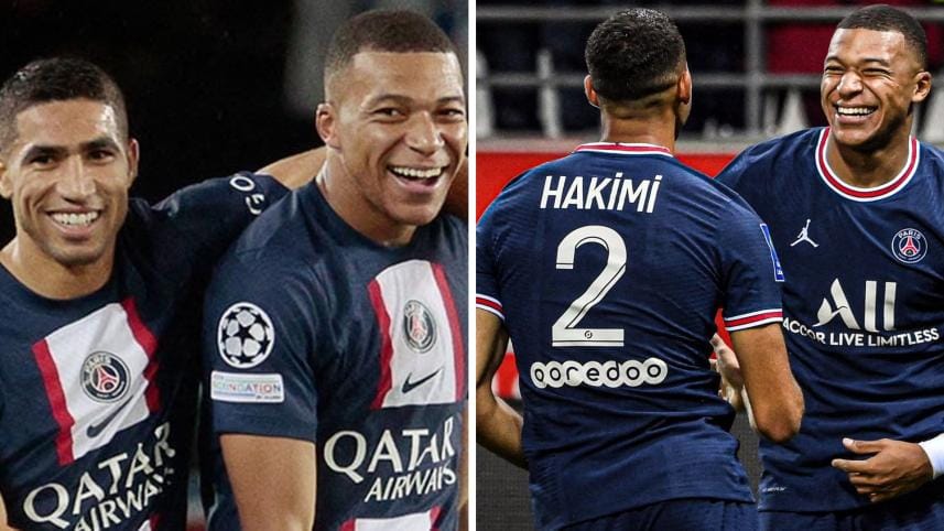 Kylian Mbappé and Achraf Hakimi: A friendship you probably did not know of 