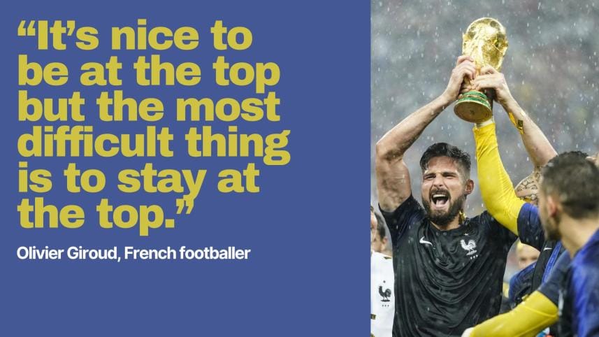 5 inspirational quotes from French players