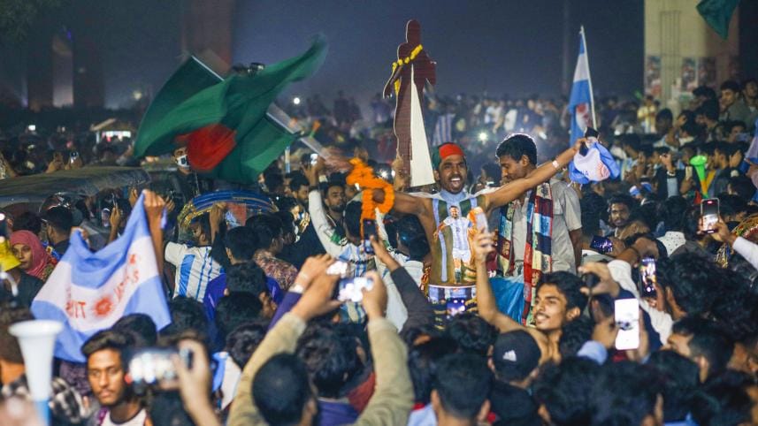 2022 Fifa Qatar World Cup final celebrations in Bangladesh rashed_shumon