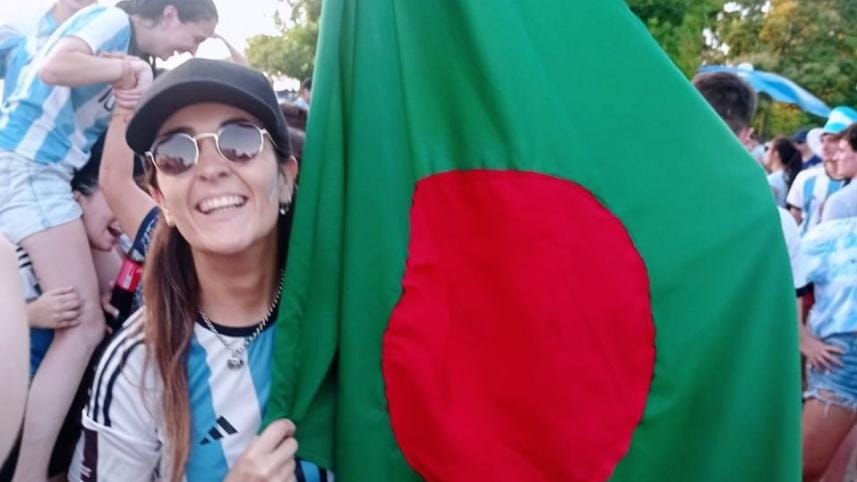 Argentine fan of Bangladesh
