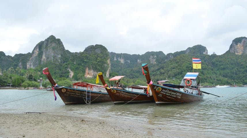 railay beach 7 amazing places to visit in Thailand