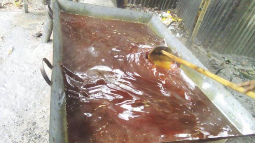 adulterated molasses