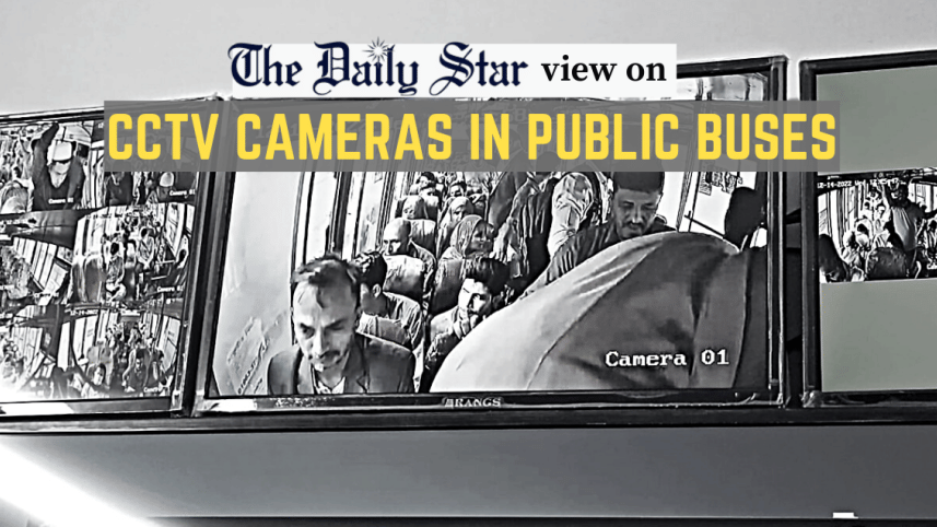 CCTV cameras in public buses