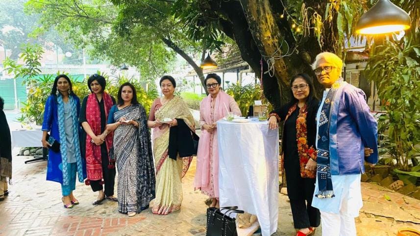 Majestic Silks of Bangladesh Exhibition: A display by fashion designer Maheen Khan