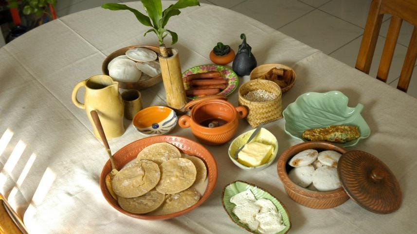 Winter breakfast in Bangladesh