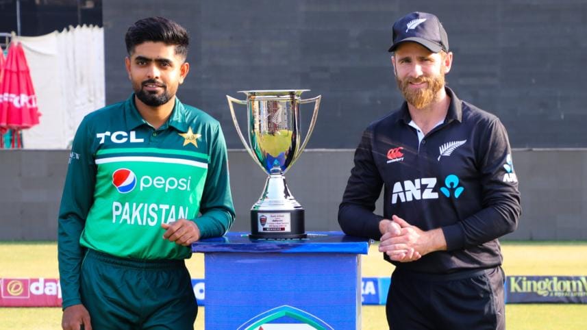 Babar Azam and Kane Williamson