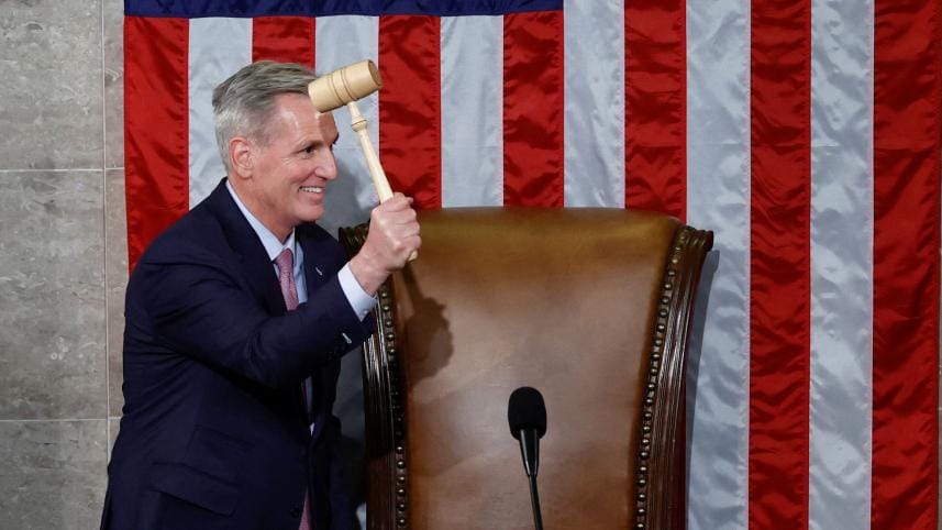 US Speaker of the House Kevin McCarthy