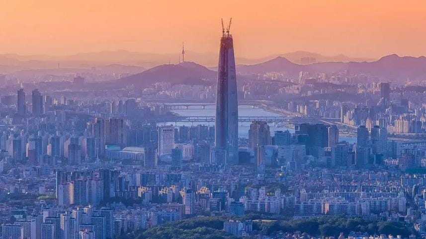 Lotte World Tower, Seoul, South Korea 7 best skyscrapers to visit around the world