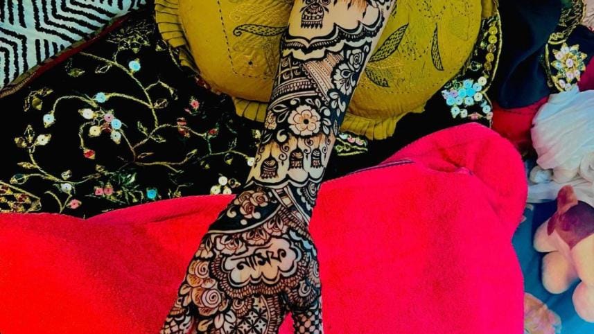 Nusrat Jahan Sonia’s journey with henna