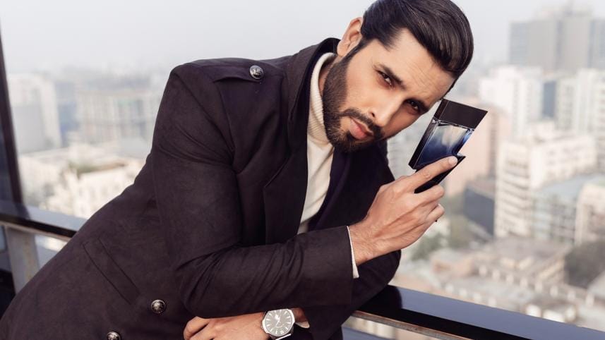 Nibir Adnan becomes the face of Carolina Herrera Bad Boy Cobalt 