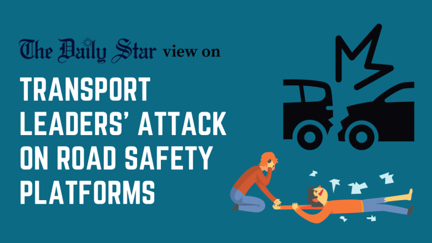 transport leaders attack on road safety campaigns