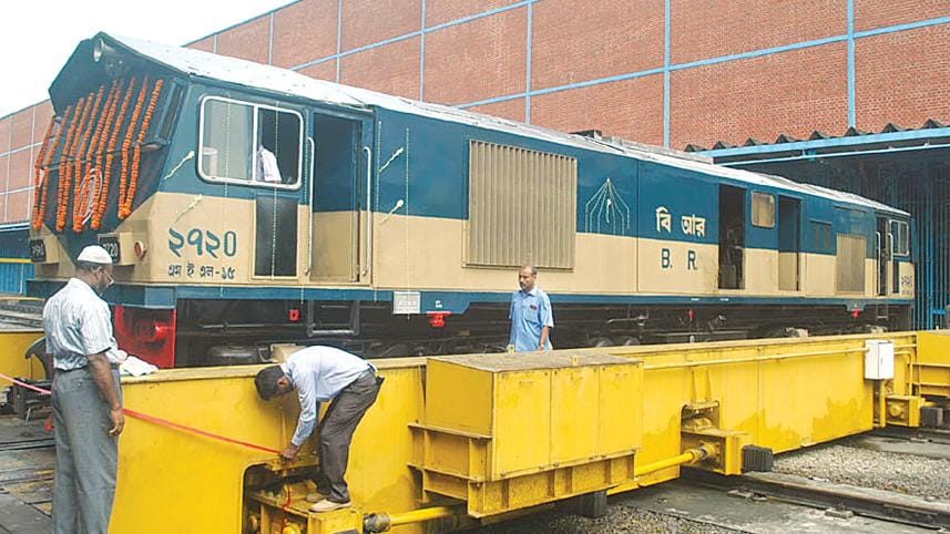 Bangladesh Locomotive workshop