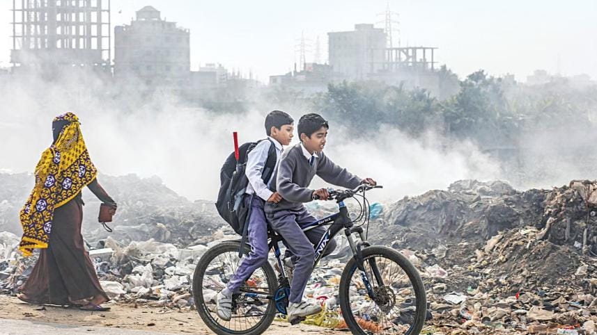 Dhaka air world’s most polluted this morning