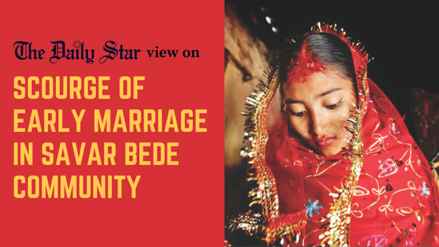 scourge of early marriage in savar bede community